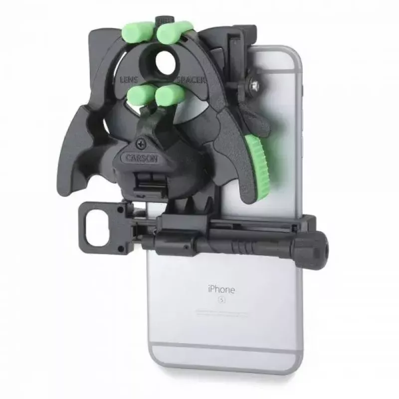 Teleskopkamera-/Smartphone-Halterung Carson HookUpz 2.0 Breite 109 mm Tiefe 58 mm Höhe 114 mm