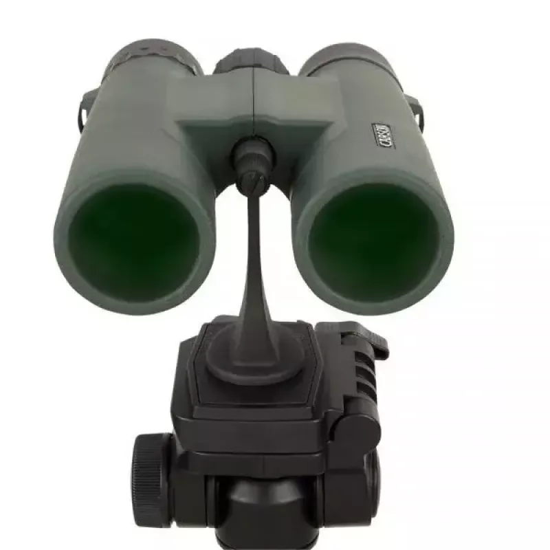 Fernglas Carson JR Series 10x42 BaK-4, kompaktes Dachkantprisma, schwarz/grün