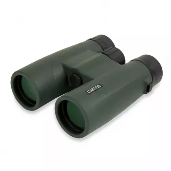 Fernglas Carson JR Series 10x42 BaK-4, kompaktes Dachkantprisma, schwarz/grün