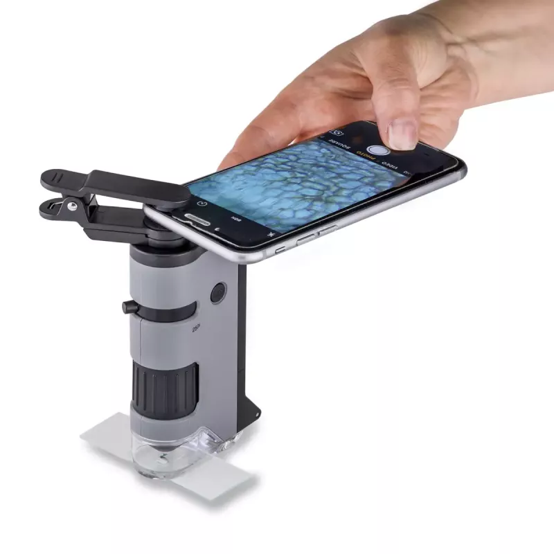 Digitalmikroskop Carson MICROFLIP 250x Schwarz Edelstahl