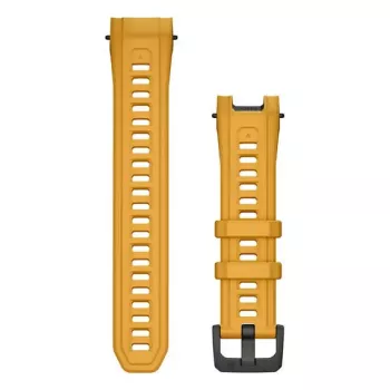 Armband für Garmin-Smartwatch, 22 mm Breite, gelb, Länge 129 mm