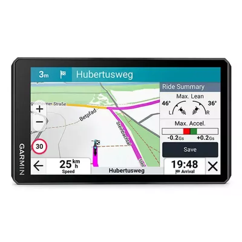 Motorrad-GPS-Navigator Garmin zumo XT3 – 4,7 Zoll (11,9 cm) TFT-Touchscreen, 1280x720, 64 GB, MicroSD, Li-Ion, 190 g, Schwarz