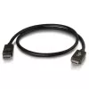 C2G 3m DisplayPort-Stecker auf HDMI-Stecker Adapterkabel Schwarz