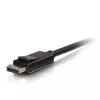 C2G 3m DisplayPort-Stecker auf HDMI-Stecker Adapterkabel Schwarz