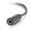 C2G Handy-Kabel 54426 USB-C auf 3,5 mm Schwarz 0,09 m