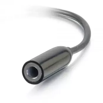 C2G Handy-Kabel 54426 USB-C auf 3,5 mm Schwarz 0,09 m