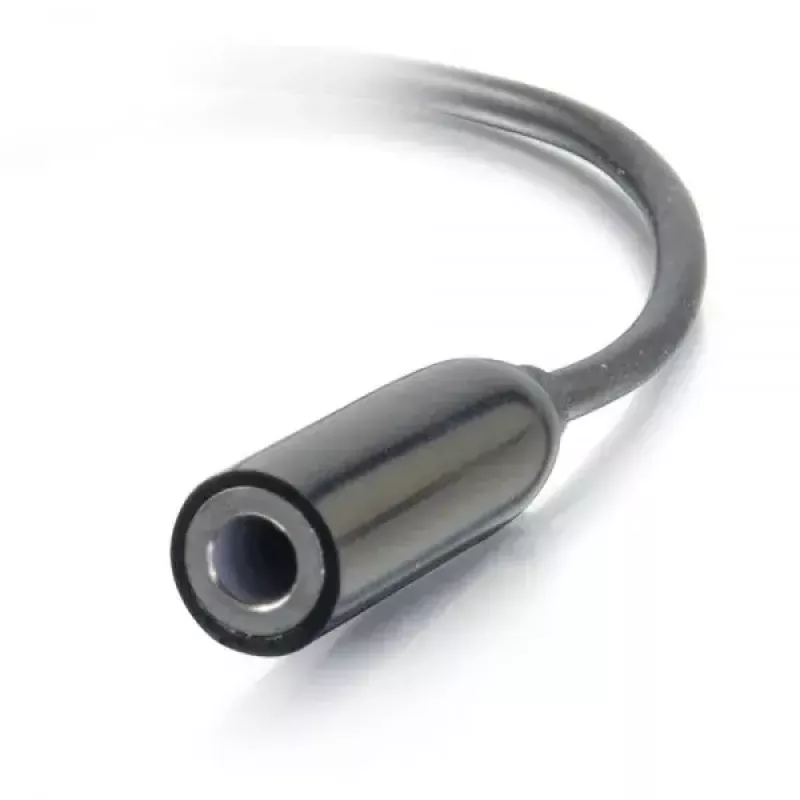 C2G Handy-Kabel 54426 USB-C auf 3,5 mm Schwarz 0,09 m