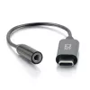 C2G Handy-Kabel 54426 USB-C auf 3,5 mm Schwarz 0,09 m