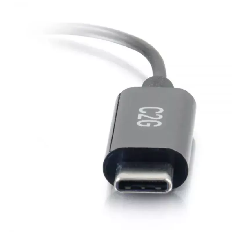 C2G Handy-Kabel 54426 USB-C auf 3,5 mm Schwarz 0,09 m