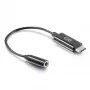 C2G Handy-Kabel 54426 USB-C auf 3,5 mm Schwarz 0,09 m