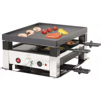 Tischgrill Solis 7910 5-in-1 für 4 Personen, multifunktionaler Tischgrill SO128