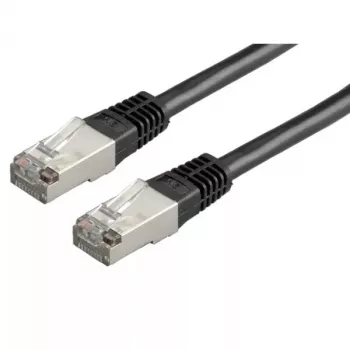 Netzwerkkabel ROLINE FTP Patchkabel Cat.5e RJ-45 0.5 m Schwarz