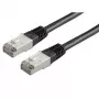 Netzwerkkabel ROLINE FTP Patchkabel Cat.5e RJ-45 0.5 m Schwarz