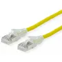 Netzwerkkabel Dätwyler 21.05.0512 Gelb 1 m Cat6a S/FTP