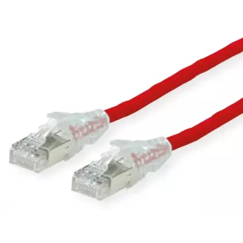 Netzwerkkabel Dätwyler 21.05.0521 Rot 2m Cat6a S/FTP