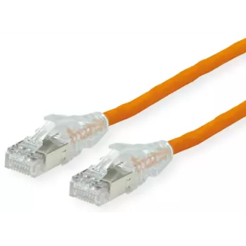 Netzwerkkabel Dätwyler Cables 21.05.0517 Orange 1 m Cat6a S/FTP