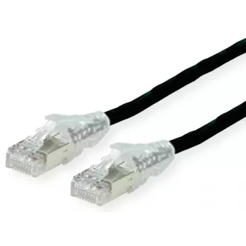 Netzwerkkabel Dätwyler 21.05.0505 Schwarz 0,5 m Cat6a S/FTP