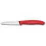 Küchenmesser Victorinox Swiss Classic 8 cm Gemüsemesser, roter Griff