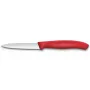 Küchenmesser Victorinox Swiss Classic 8 cm Gemüsemesser rot – 8 cm Klinge, Kunststoffgriff