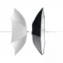 Reflektorschirm Schwarz Silber Transparent Elinchrom 26062 Durchmesser 83 cm