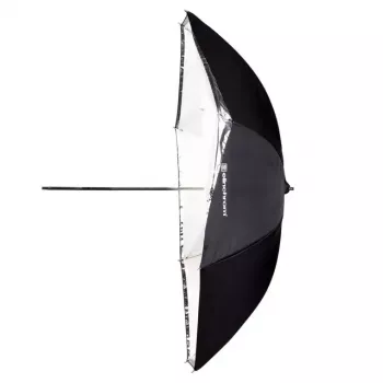Reflektor-Schirm Schwarz Transluzent Weiß Elinchrom 26358 Durchmesser 85 cm