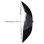 Reflektor-Schirm Schwarz Transluzent Weiß Elinchrom 26358 Durchmesser 85 cm