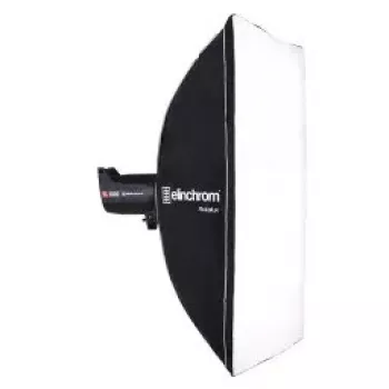 Softbox Elinchrom Rotalux Squarebox 1000×1000×420 mm, Schwarz/Silber