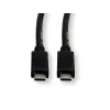 USB-Kabel VALUE 11.99.9057 USB 3.2 Gen 2 0,5 m USB-C Schwarz