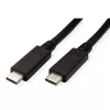 USB-Kabel VALUE 11.99.9057 USB 3.2 Gen 2 0,5 m USB-C Schwarz