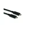 USB-Kabel VALUE 11.99.9057 USB 3.2 Gen 2 0,5 m USB-C Schwarz