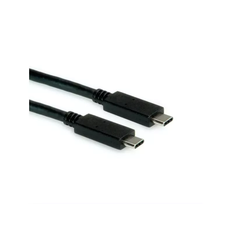 USB-Kabel VALUE 11.99.9057 USB 3.2 Gen 2 0,5 m USB-C Schwarz