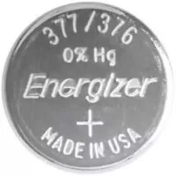 Einwegbatterie Energizer 377/376 Silberoxid 1,55 V, 1 Stück