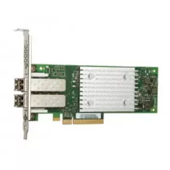 Netzwerkkarte QLOGIC QLE2742-SR-CK — Intern PCIe Glasfaser 6400 Mbit/s, grün