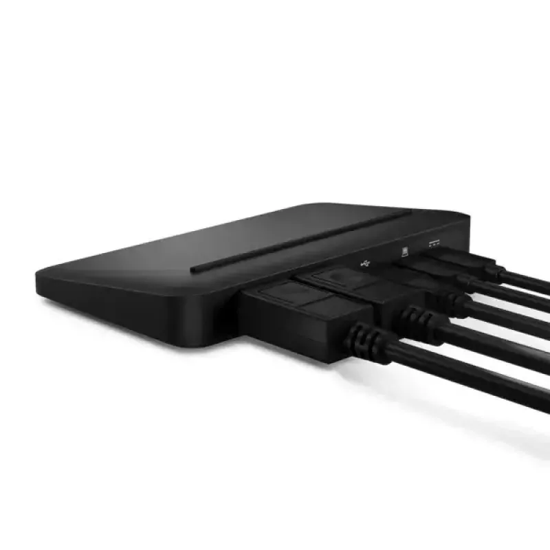 USB-C Hub Brydge Stone Lite — HDMI, USB‑A 2.0, USB‑C (USB 3.2 Gen 1), Schwarz, 134,9×82×20,1 mm
