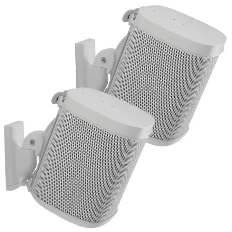 Wandhalterung SANUS WSWM22 für Lautsprecher – weiß, maximale Belastung 4,53 kg, 14 cm Höhe, 180×205 mm
