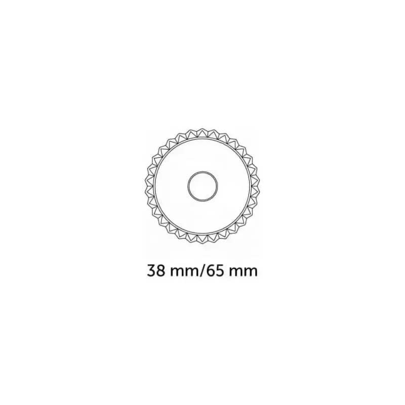 RUNDER ZICKZACK RAVIOLI STEMPEL ø65mm