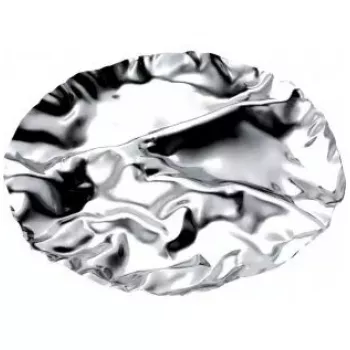 Servierplatte Alessi Pepa Rund Edelstahl 32,3 cm