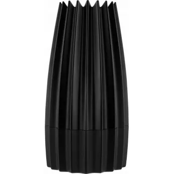 Gewürzmühle ALESSI WAL03 B schwarz — kompakte manuelle Pfeffer- und Salzmühle