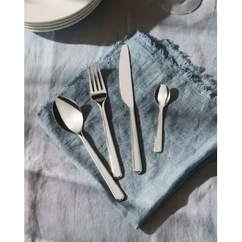 Küchen-Besteckset ALESSI BG02S24 — Tafelmesser- und -gabelset, Edelstahl