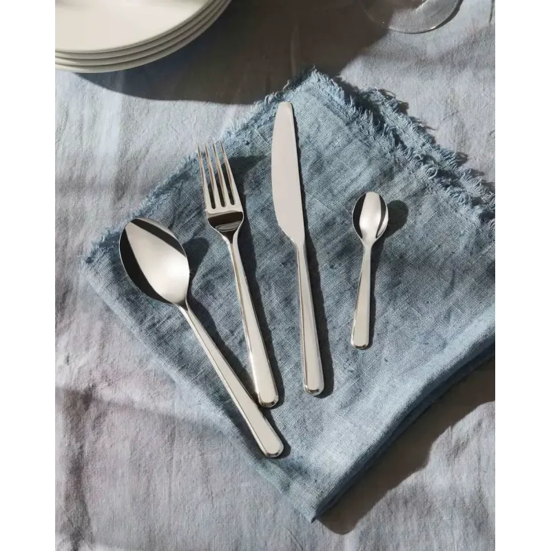 Küchen-Besteckset ALESSI BG02S24 — Tafelmesser- und -gabelset, Edelstahl