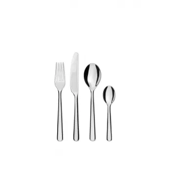 Küchen-Besteckset ALESSI BG02S24 — Tafelmesser- und -gabelset, Edelstahl