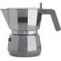 Espresso-Moka-Kanne ALESSI DC06/3 Silber – Herdkanne mit 3 Tassen Fassungsvermögen