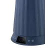 Elektrischer Wasserkocher Alessi Plissé 1,0 L 2200 W blau, thermoplastisches Harz, verdeckter Sockel, automatische Abschaltung