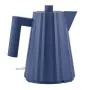 Wasserkocher Alessi Plissé 1,0 L 2200 W blau, thermoplastisches Harz, automatische Abschaltung, verdeckter Sockel