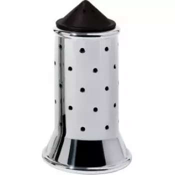 Gewürzstreuer Alessi MGSAL B Schwarz Edelstahl 113mm