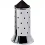 Gewürzstreuer Alessi MGSAL B Schwarz Edelstahl 113mm