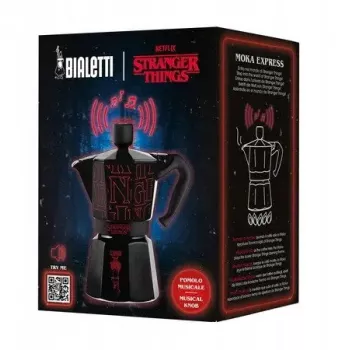 Espressokocher BIALETTI Moka Express 6-Tassen – 6 TZ Stranger Things
