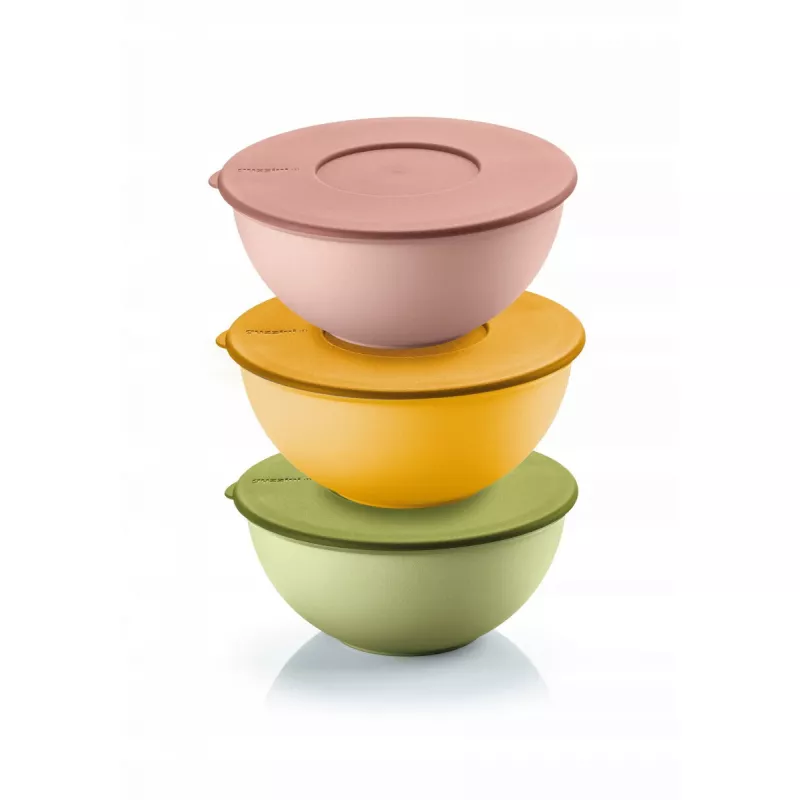Lebensmittel-Aufbewahrungsbehälter-Set Guzzini EVERYWHERE BIO 3 Stück (16 cm) sortierte Farben