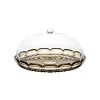 Guzzini Vanity Kleiner Tortenständer mit Haube, Smoke