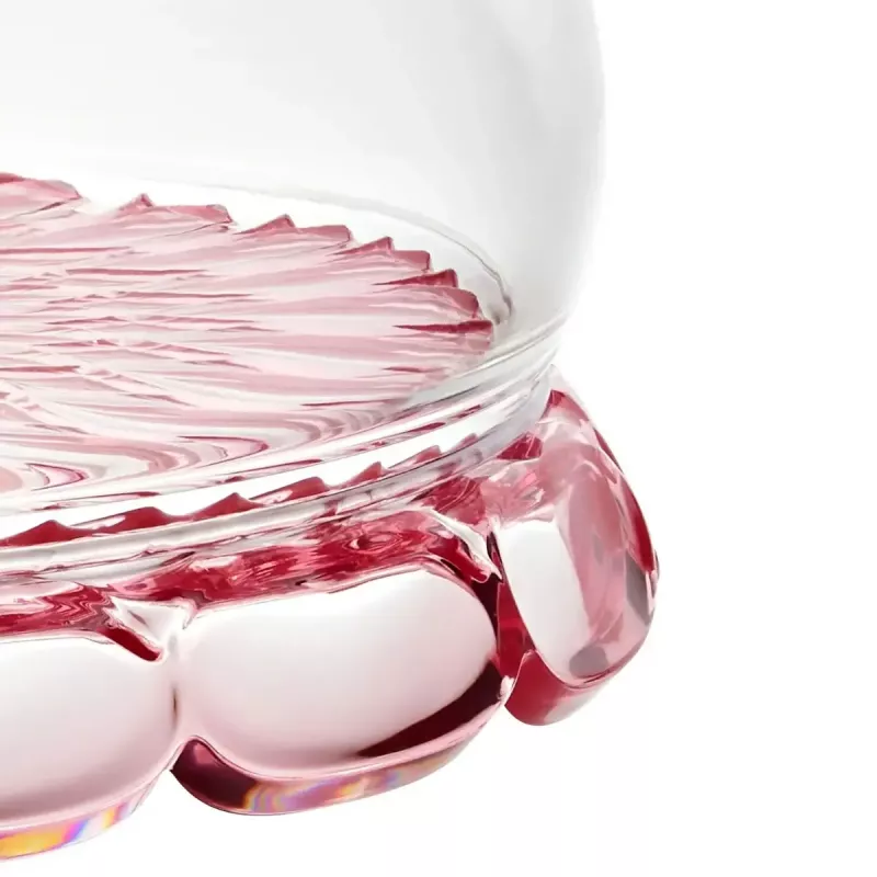 Guzzini Vanity Kleiner Tortenständer mit Haube, Flamingo Pink